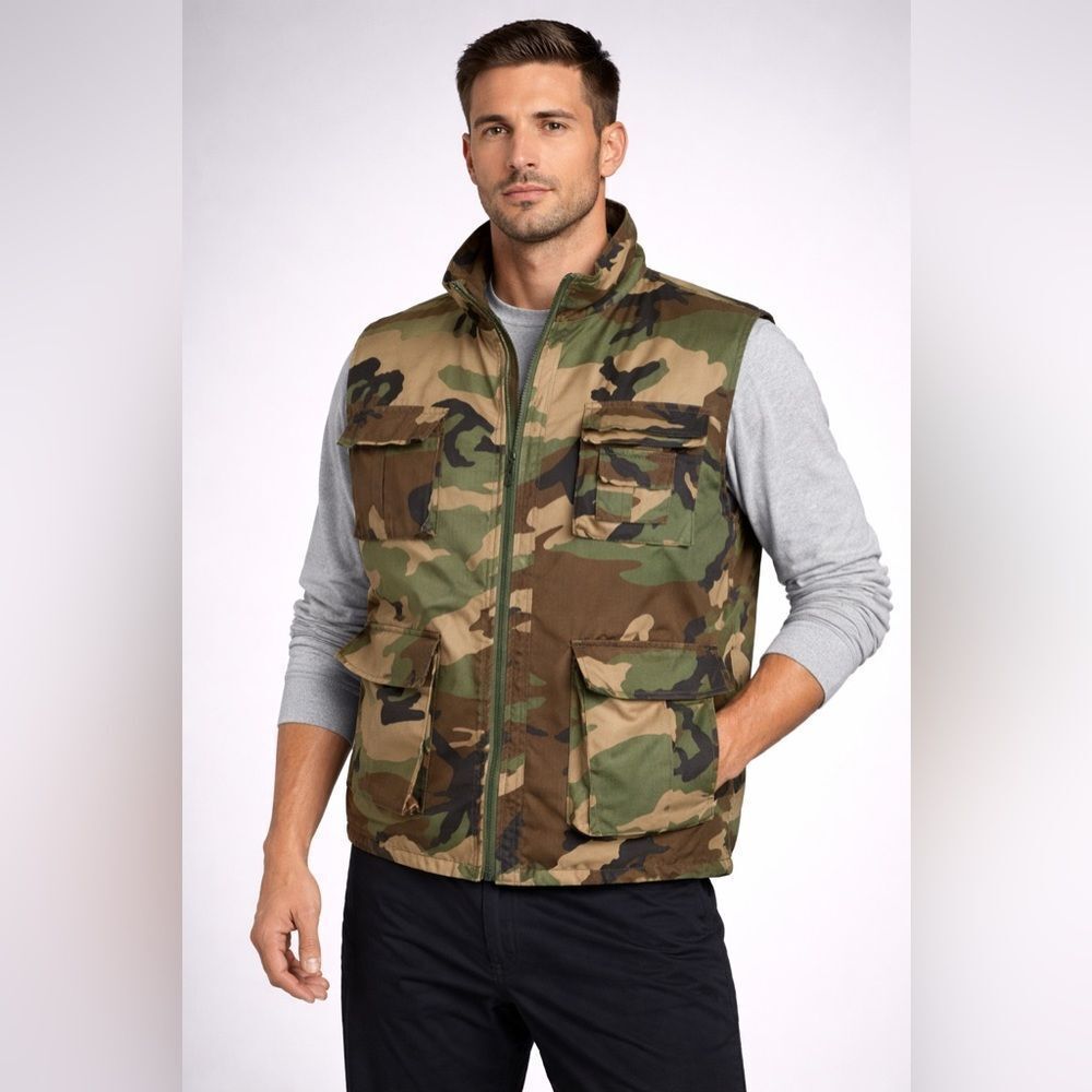 Parklands Canada Ranger Camo Vest - Medium Regular